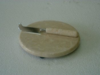 Click for Marble Cheese Board with Knife
