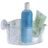Suction Basket with Power Lock (Clear) (11"H x 7.5"W x 4.5"D)