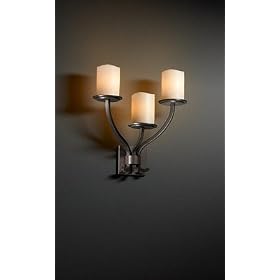 Sonoma Sconce Candle Shade 3 Light Dark Bronze