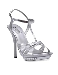 David's Bridal Smooth Platform Sandal with Rhinestones Style Naples Bridal &... by David's Bridal