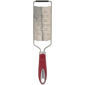 Cusinart Coarse Flat Grater with ABS Handle, Red by Cuisinart