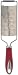 Cusinart Coarse Flat Grater with ABS Handle, Red