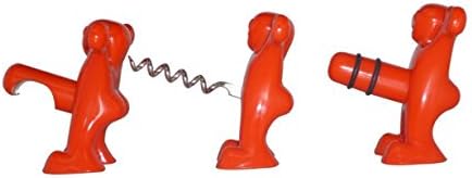 Happy Digital 3-pack Sir Perky Corkscrew/bottle Stopper/bottle Opener Kitchen Tools Creative Toys