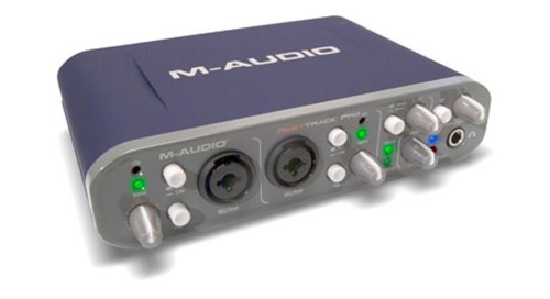 M-Audio Fast Track Pro 4x4 Mobile USB Audio/MIDI Interface with Preamps