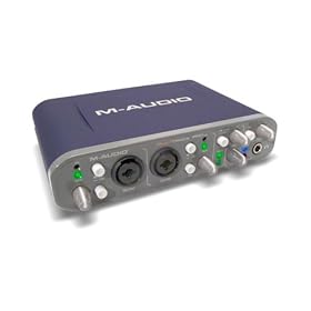 M-Audio Fast Track Pro 4x4 Mobile USB Audio/MIDI Interface with Preamps