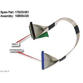 Compaq UATA Hard Drive Cable IPAQ PC / Legacy Free Deskpro EX EXS EXT Workstation 300 - Refurbished - 170225-001
