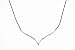 18ct White Gold Ladies 0.30ct Diamond Necklet