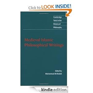 Medieval Islamic Philosophical Writings Muhammad Ali Khalidi