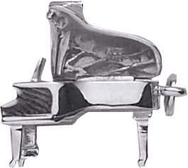 Childrens Toyshop  Jewelry : Piano Charm by Rembrandt Charms