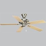 52 Signature Ceiling Fan - Antique Bronze with reversible Medium Cherry/Classic Walnut blades