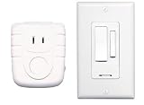 Heath Zenith WC-6036-WH Add a Switch Lamp Set, Transmitter and Receiver, White