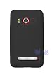 GTMax Durable Soft Rubber Silicone Skin Cover Case - Black for Sprint HTC EVO 4G CDMA Cell Phone