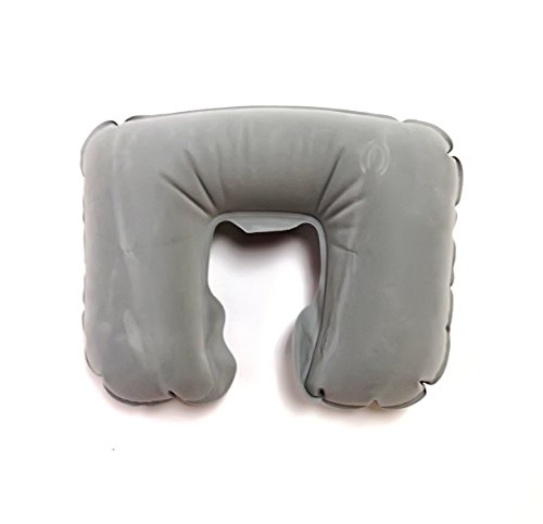 Inflatable Travel Neck Pillow O Deals Brushed U6