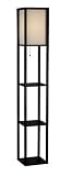 Adesso Wright Tall Floor Lamp, Black