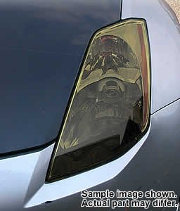 Volkswagen Passat headlight cover by LaminX 94-97 Volkswagen Passat headlight and turn signal light smoked bug shield film - VW Passat - Head and turn signal deflector shields