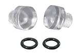 Moroso 65226 Clear-View Sight Plugs