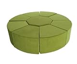 Moz Octagon Foam Seating - Pebble Apple
