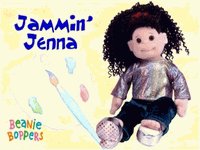 TY Beanie Bopper - JAMMIN' JENNA