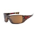 Oakley Mambo Antix Brown Smoke w/Tungsten Iridium Sunglasses (24-171)