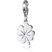 Amor Basics Kleeblatt-Charm  925 Sterlingsilber 25 mm 338981