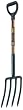Ames True Temper Viper 4-Tine Spading Fork With D-Grip Fiberglass Handle #1890600