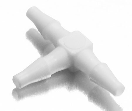 Nylon Barbed Tee Connector 1/4