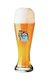 Weizen Beer Glass, Mouse Waiter, Designer Color Enamel w/ Matching Drink Coaster in Gift Box