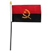 Angola Flag 4 x 6 inch