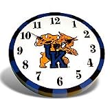 NCAA Kentucky Wildcats - 9 Wood / Wooden Wall Accent Clock
