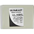 UltraLast ULNB5L Digital Camera Battery Pack for Canon NB-5L