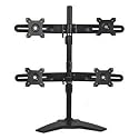 Quad Monitor Stand Supports LCD Monitor 15IN To 24IN