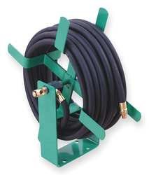 Speedaire 2CUC5 Hose Reel, Hand Crank, 1/4 Inlet, 1/4 Out