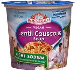 Light Sodium Lentil Couscous Soup