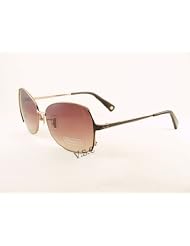 Coach S 1002 210 Brown Metal Sunglasses by COACH