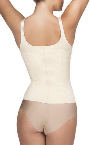 Vedette Felice Firm Compression Classic Corset with Zipper 400 S Nude