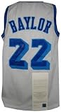 Elgin Baylor Autographed/Hand Signed Los Angeles Lakers White TB Prostyle Jersey- Upper Deck Hologra