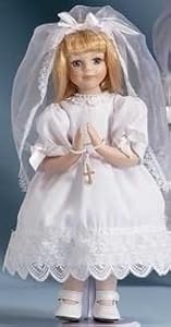 Buy Gift Warehouse Games - Church Supply Warehouse Communion Gifts, Tall Porcelain Communion Doll, 12-inch, Blonde