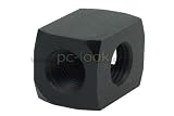 1/4 Thread TEE Elbow Fitting : Delrin