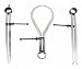 Big Horn 19053 8-Inch Caliper Set, 3-Piece
