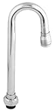 IMAGE OF TS Brass 132X Swivel Gooseneck Spout, Chrome