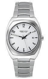 Kenneth Cole Reaction Men's Silver-Tone Bracelet Watch #KC3702