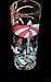 Beach Party Design - Hand Painted - Collectible Shooter Glass - 1.5 oz.