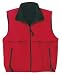 NEW Port Authority - Reversible Terra-Tek Nylon and Fleece Vest Red/Black-M