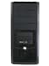 HEC 6C11BBX585 Black 0.8mm SECC Steel ATX Mid Tower Computer Case 585W Power Supply - Retail
