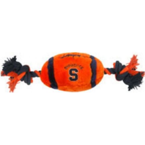 Detail image DoggieNation 304461 One Size Syracuse Plush Football Dog Toy