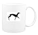 Mug with race, greyhound, animal, dog