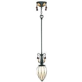 World Imports Lighting 1211-97 Hitallo 1-Light Mini Pendant, Dark Antique Bronze by World Imports