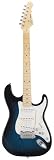 G&L Tribute S-500 Guitar (Blueburst, Hard Rock Maple Neck)