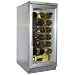 Kitchen & Housewares : Vinotemp VT-32 32-Bottle Front-Venting Wine Chiller, Stainless Steel