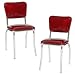 Diner Chair - Set of 2 (Red)